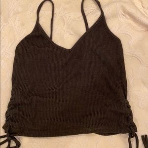pacsun cropped tank top
